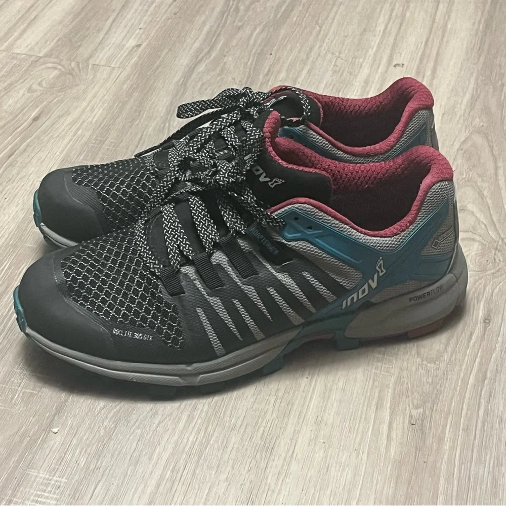 Woman’s Inov-8 RocLite 305 Gortex Trail Running Shoes Sz 8.5 / Men’s Sz 7‎